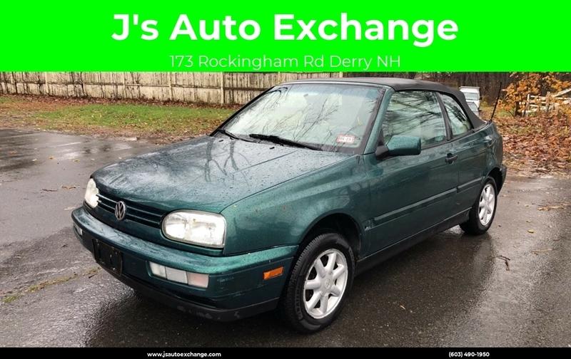 Used Volkswagens Under 1 000 1997 Volkswagen Cabrio 995